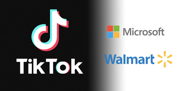 (Ảnh: ByteDance / Microsoft / Walmart)