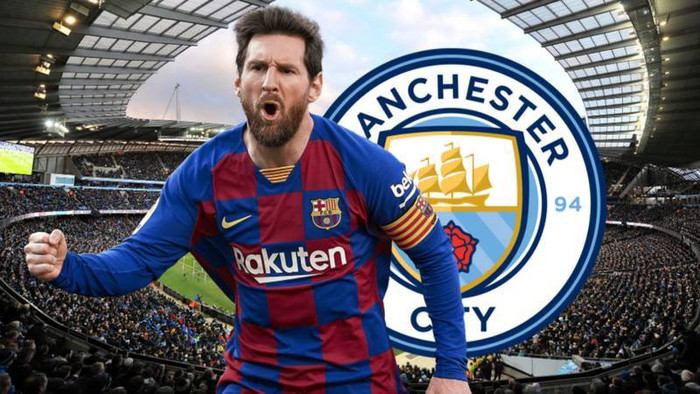 Messi được cho rằng đã ở rất gần Man City.