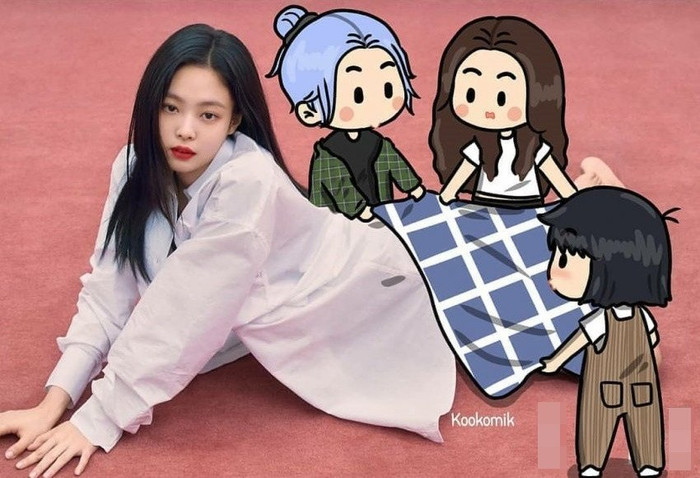 Jennie sẽ bị bắt cóc mất thôi, nên che làm sao cho hết sự quyến rũ này nhỉ ?