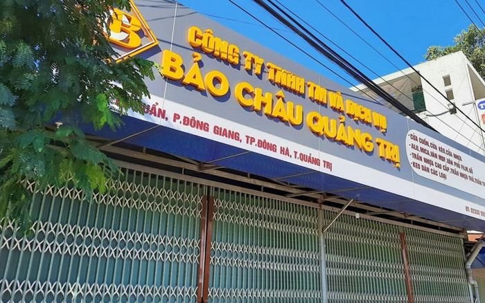 Khu vực chung quanh Công ty Bảo Châu được dỡ bỏ phong tỏa . Ảnh: Nhân Dân