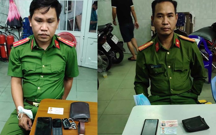 Bắt 2 đối tượng giả danh Cảnh sát hình sự đến nhà dân đọc lệnh bắt người Ảnh 2