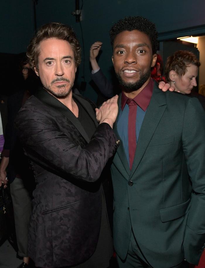 'Iron Man' Robert Downey Jr. gây xúc động với lời nhắn gửi Chadwick Boseman: Một cuộc sống theo chủ nghĩa người hùng thực sự! Ảnh 5