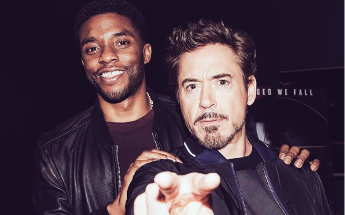 'Iron Man' Robert Downey Jr. gây xúc động với lời nhắn gửi Chadwick Boseman: Một cuộc sống theo chủ nghĩa người hùng thực sự! Ảnh 2