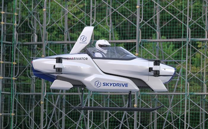 Công ty Nhật Bản lần đầu thử nghiệm thành công xe ô tô bay Ảnh 2