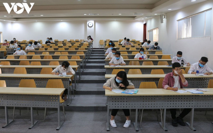 Tại điểm thi Trường Đại học Quốc tế - ĐHQG TP.HCM lượng thí sinh dự thi rất ít, chỉ chiếm 37,24% danh sách dự kiến.