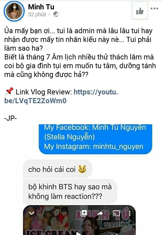 Quản lý page Minh Tú bức xúc 'đáp trả' khi bị chất vấn: 'Bộ khinh BTS hay sao?' Ảnh 4