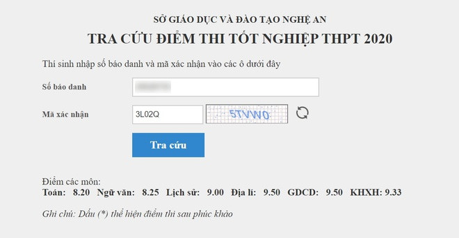 Tại kỳ thi tốt nghiệp THPT Quốc gia 2020 vừa mới diễn ra, Thế Trung cũng đã dành được một số điểm vô cùng cao