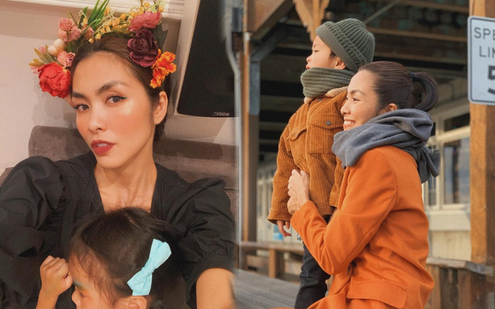 'Tan chảy' với thói quen siêu dễ thương của hai nhóc tỳ Tăng Thanh Hà trước khi đi ngủ Ảnh 2