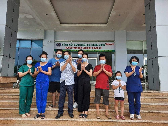 7 BN được công bố chữa khỏi tại BV Bệnh Nhiệt đới Trung ương.