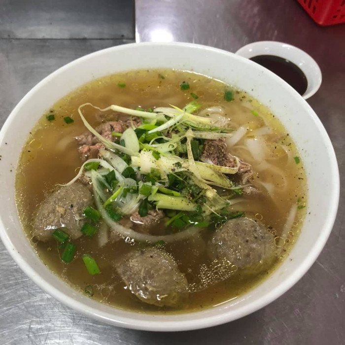 Bò viên ở đây dai, ngon, thơm mùi bò