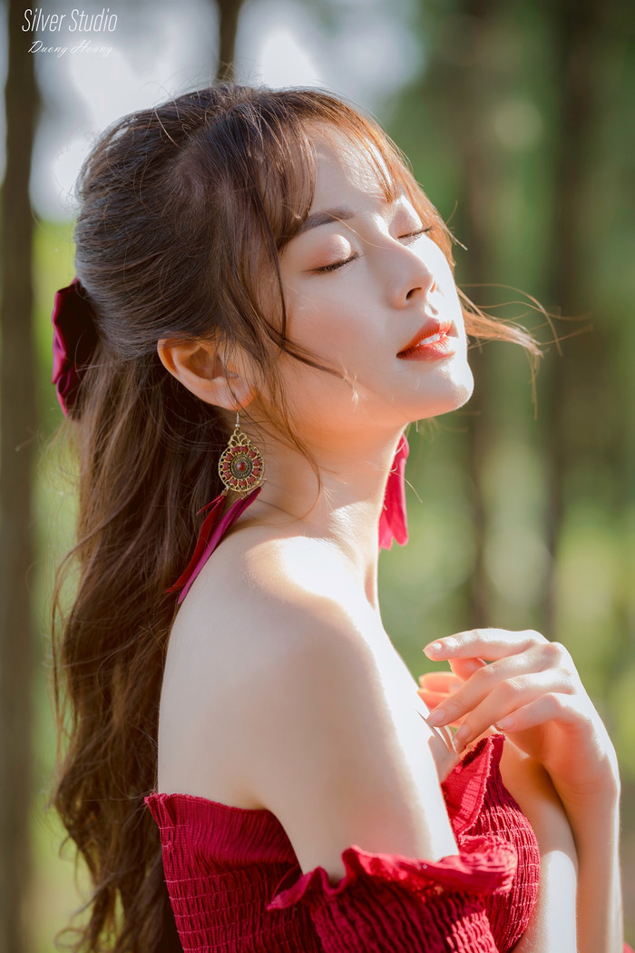 Ngất ngây trước nhan sắc ngọt ngào, trong trẻo của nữ sinh Học viện Tài chính Ảnh 3