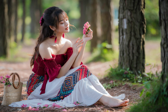 Ngất ngây trước nhan sắc ngọt ngào, trong trẻo của nữ sinh Học viện Tài chính Ảnh 8