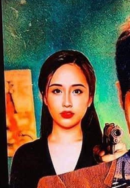 Phần răng cưa hiện lên khá rõ ở mép ảnh của Mai Phương Thúy.