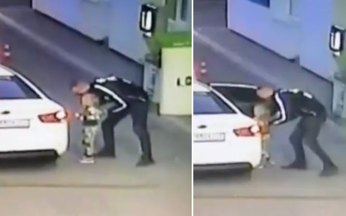 Mẹ đứng trả tiền xăng, bé gái 4 tuổi bị kẻ lạ dụ vào xe trong chớp nhoáng Ảnh 2