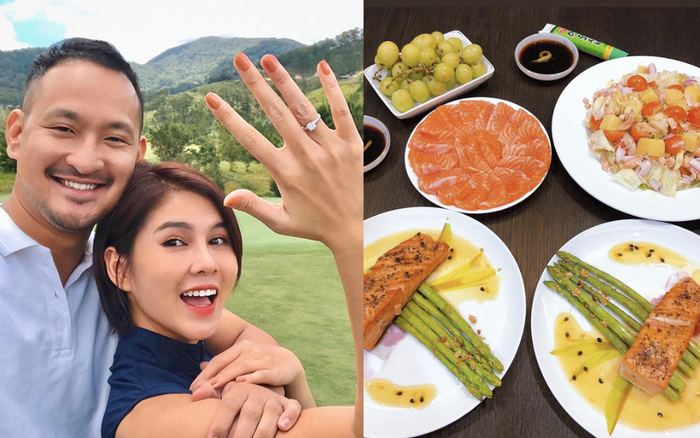 Sắp về chung nhà với CEO điển trai, MC Thu Hoài trổ tài nấu nướng cực khéo, 'cân đẹp' từ bình dân đến kiểu Âu Ảnh 2