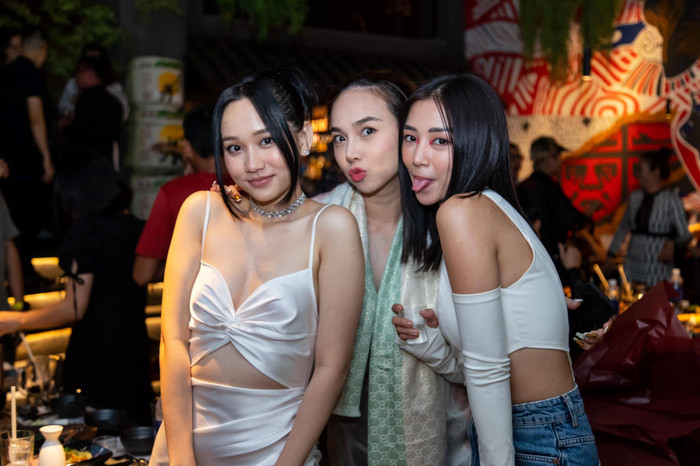 Mặc dù có sự chênh lệch về độ tuổi nhưng nhan sắc của Đinh Ngọc Diệp cũng chẳng hề kèm cạnh so với 2 đàn em là bao.