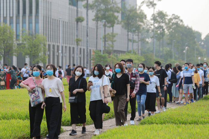 Hàng nghìn người trang nghiêm dự lễ chào cờ sáng 2-9 trên Quảng trường Ba Đình Ảnh 17