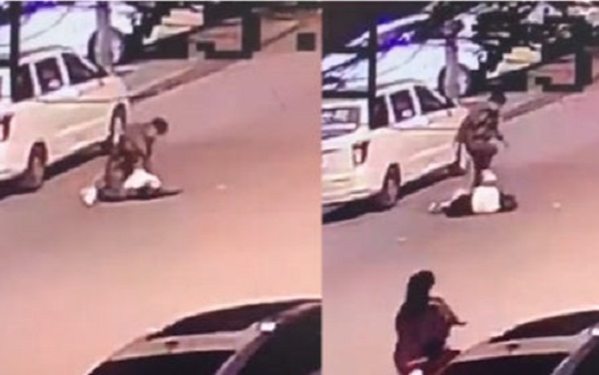 Người đàn ông hành hung bạn gái cũ trên đường, thái độ của những người xung quanh còn đáng phẫn nộ hơn Ảnh 2