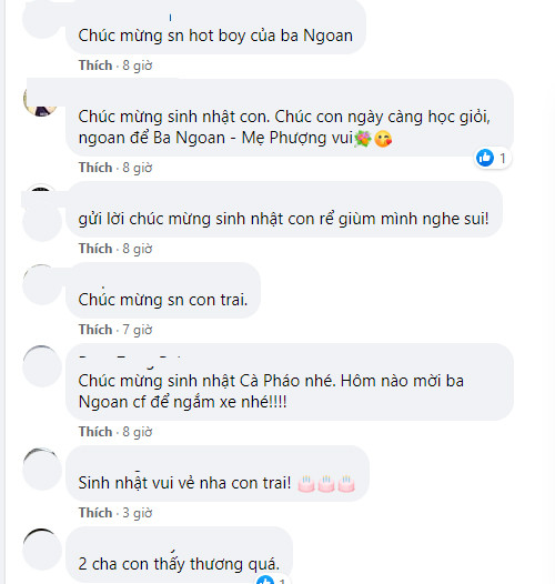 Đông đảo cư dân mạng cũng dành nhiều lời chúc mừng sinh nhật đến Cà Pháo.