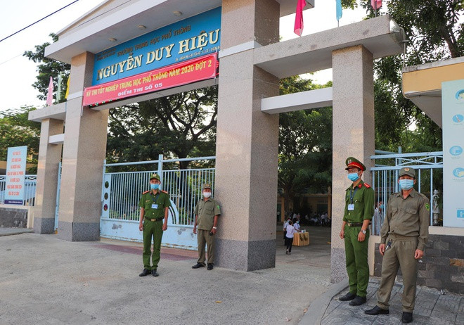 Thí sinh dự thi tại Quảng Nam. Ảnh: Thanh Đức/Zing