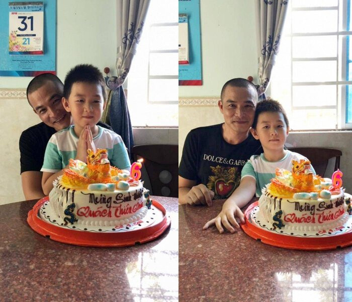 Nam diễn viên 2 năm liền không có tấm ảnh mới nào với cậu bé Cà Pháo.
