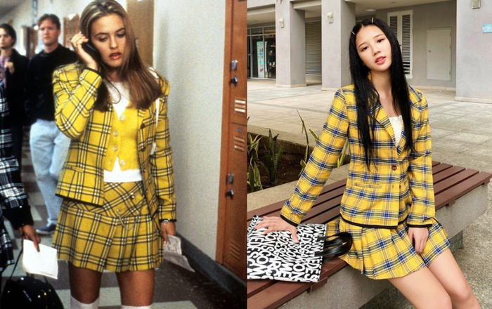 Amee khiến fan mê mệt khi tái hiện hình tượng nữ sinh cùng bộ váy nổi tiếng nhất lịch sử Ảnh 2