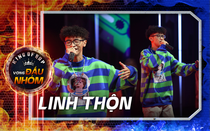 Từng bị LK loại thẳng tay 2 lần, Linh Thộn lột xác hoàn toàn, vươn lên dẫn đầu nhóm đấu King Of Rap Ảnh 2