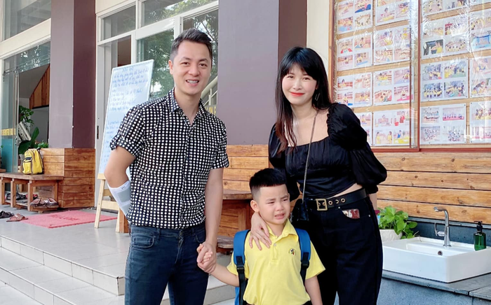 Sao Việt gây chú ý với loạt khoảnh khắc đưa con tới trường khai giảng năm học mới Ảnh 2