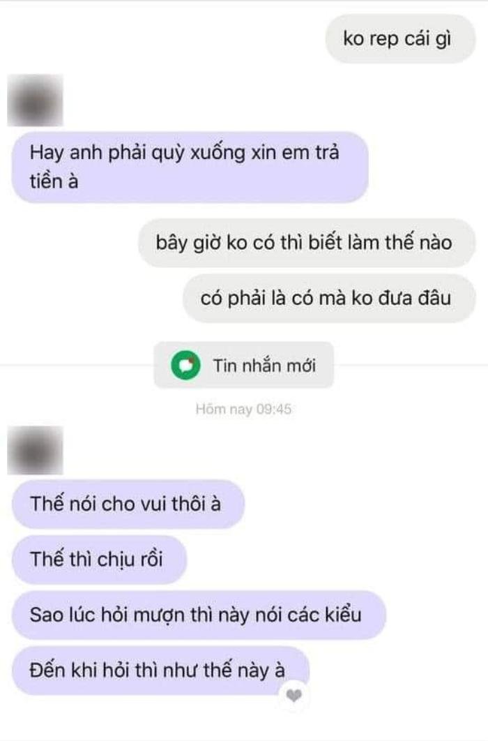 Dân mạng phẫn nộ câu chuyện chàng trai cho vợ sắp cưới mượn tiền 'lấy lãi' Ảnh 3