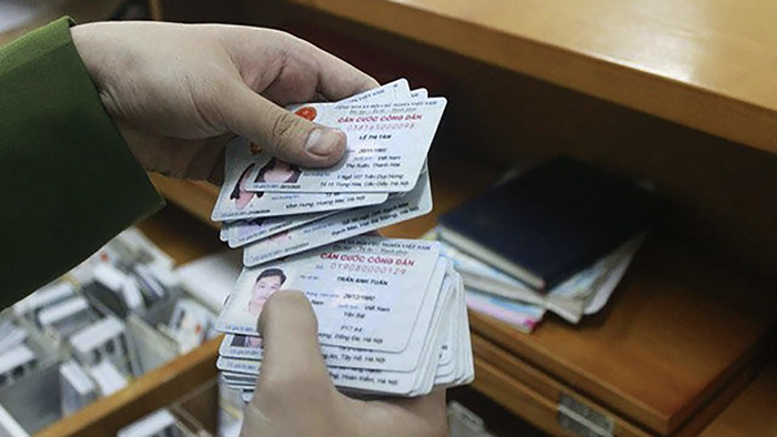 Căn cước công dân gắn chip sẽ tích hợp thêm nhiều trường dữ liệu công dân. (Ảnh: Internet)