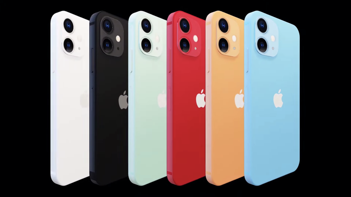 iPhone 12 concept khoác trên mình 6 màu sắc khác nhau. Nhìn chung, cả 6 màu sắc này có điểm chung là đều khá là trẻ trung và năng động, nhưng vẫn giữ lại được chất sang chảnh của Apple. (Ảnh: the Hacker 34)