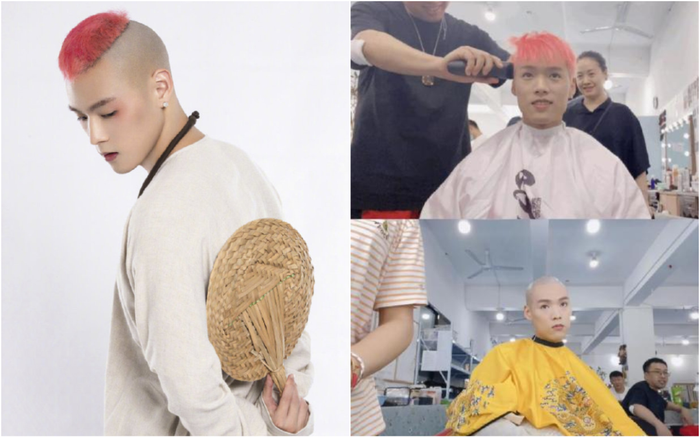 Cháu trai của Thành Long - Đổng Hựu Lâm với kiểu tóc và tạo hình 'xấu lạ' Ảnh 2