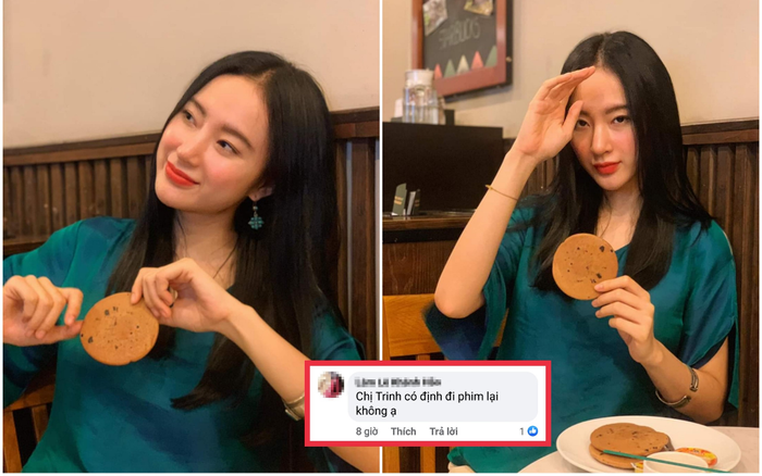 Angela Phương Trinh thả tóc dài, trang điểm sương sương, dân mạng thắc mắc chừng nào cô tái xuất Vbiz? Ảnh 2