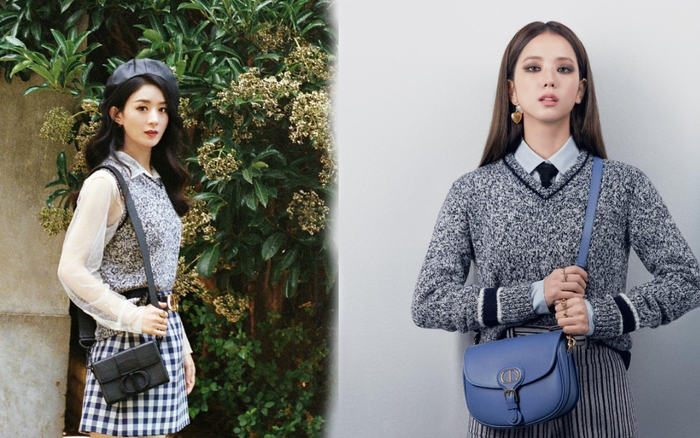 Triệu Lệ Dĩnh & Jisoo Black Pink đẹp không khoan nhượng khi vô tình đụng hàng Ảnh 2