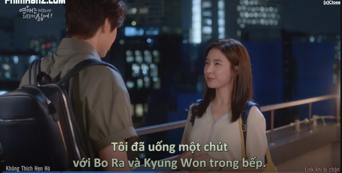 Sau khi uống rượu gạo, Na Eun đi tìm Kang Woo
