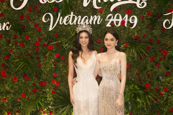 Hương Giang từng là huấn luyện viên của Khánh Vân tại Siêu mẫu Việt Nam 2018.