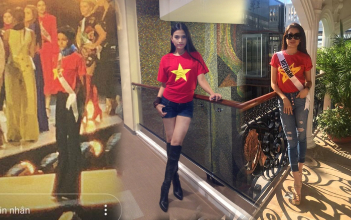Diện áo Quốc kỳ ở đấu trường quốc tế: Trương Thị May vừa mặc vừa tặng, khôn khéo nhất là H'Hen Niê Ảnh 2