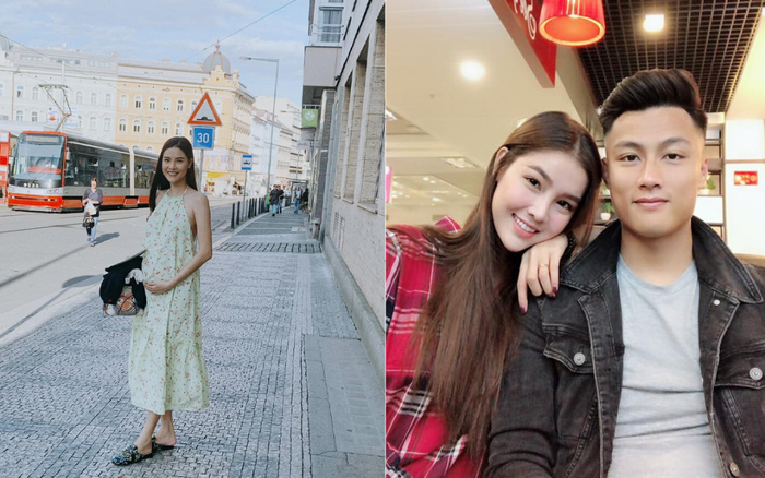 Bà xã Mạc Hồng Quân đăng ảnh 'sống ảo' tại trời Tây nhưng nhan sắc ở giữa thai kỳ mới là điều gây chú ý Ảnh 2