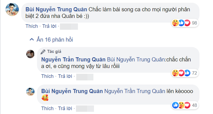 Bài mới còn chưa ra mắt, Nguyễn Trần Trung Quân đã đi thề thốt 'chốt đơn' bản song ca khác cùng nam ca sĩ này Ảnh 2