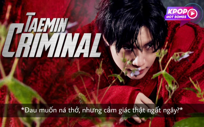 Criminal của Taemin xuất sắc là vậy, nhưng phần Vietsub khó đỡ lại khiến khán giả cảm thấy 'muốn ná thở' thật sự! Ảnh 2