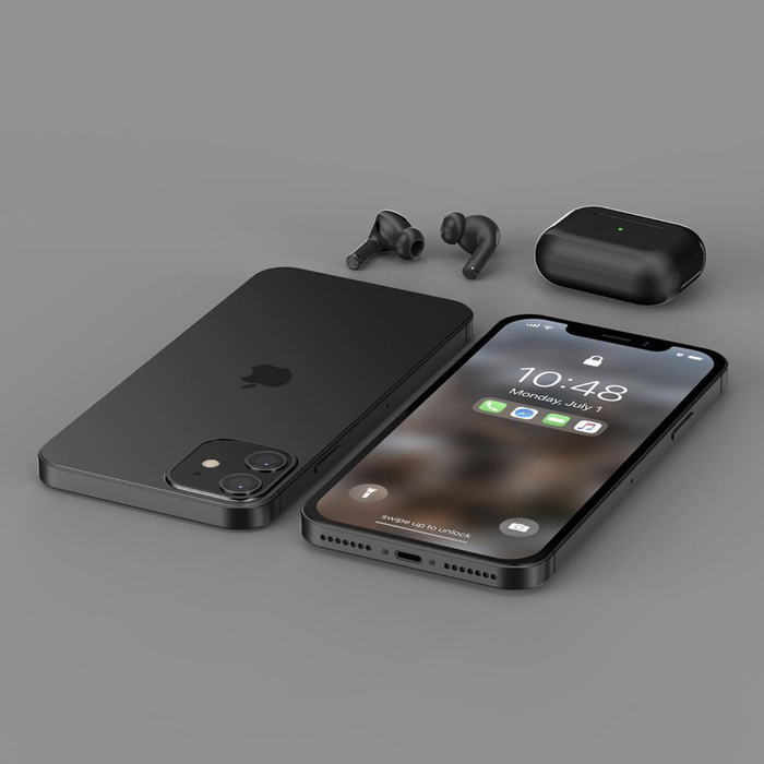 Để chiều lòng các tín đồ của 'nhà Táo', nhóm thiết kế đồ hoạ The Vocket đã tạo nên concept iPhone 12 dựa trên các tin đồn rò rỉ trong thời gian qua cùng tuỳ chọn 7 màu sắc mới, đem đến cho người hâm mộ cái nhìn toàn vẹn nhất về thế hệ iPhone mới của Apple. (Ảnh: The Vocket)