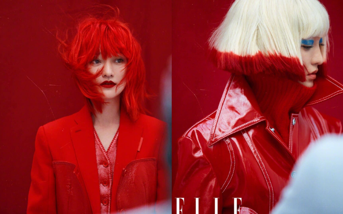 Đại hoa đán Châu Tấn khiến fan rụng rời với mái tóc đỏ rực tuyệt đẹp trên tạp chí Ảnh 2