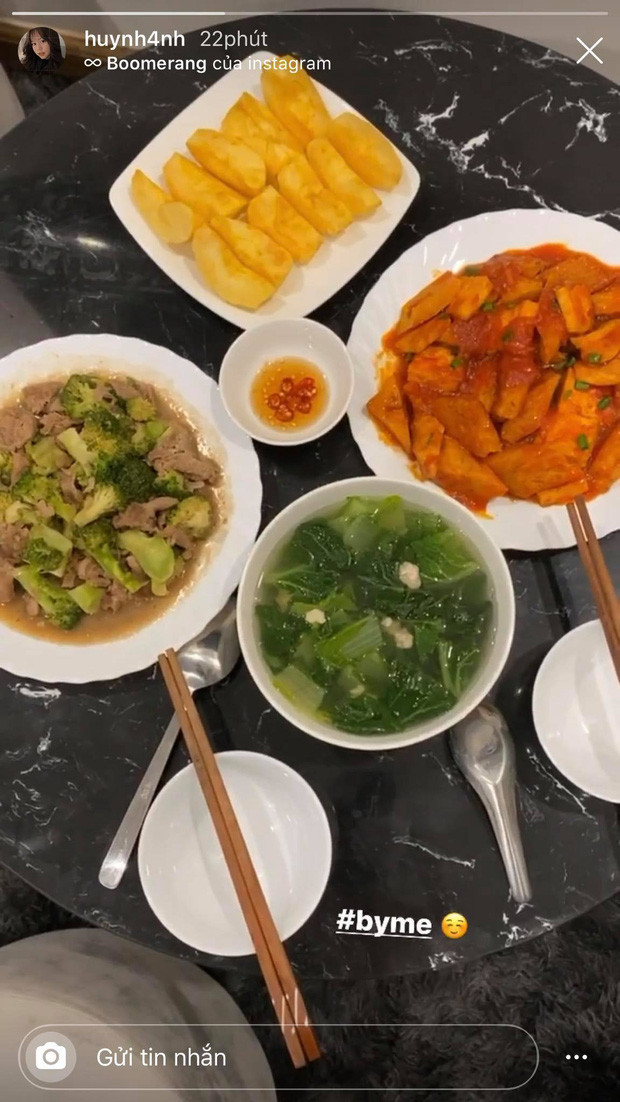 Huỳnh Anh trổ tài làm 'gái đảm' nhưng cư dân mạng lại 'soi' điểm chưa hợp lí này Ảnh 1