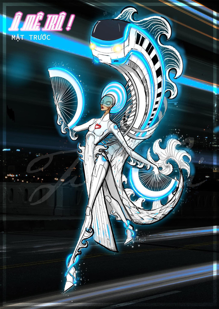 Bản vẽ 'Ô mê trô' rất cá tính