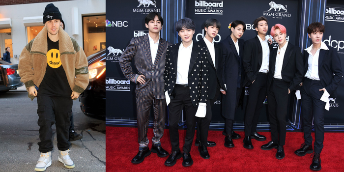 Justin Bieber còn kể rõ về những hoạt động nổi bật của BTS trong năm 2020.