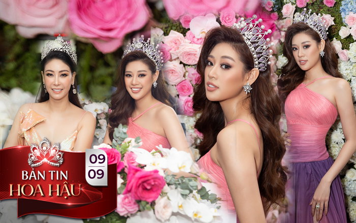 Khánh Vân đội vương miện 'Trái tim dũng cảm' rạng rỡ đọ sắc cùng đàn chị Hà Kiều Anh Ảnh 2