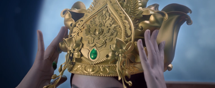 Thanh Hằng hóa Thái hậu Dương Vân Nga trong dự án phim 'Quỳnh hoa nhất dạ' tự tay sản xuất Ảnh 5