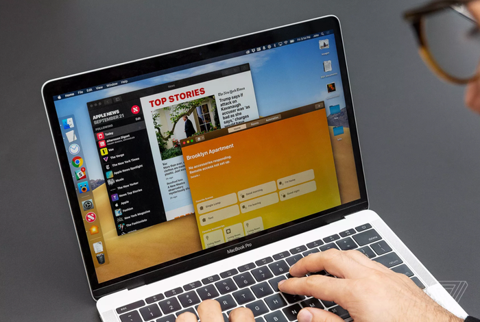 MacOS là hệ điều hành phổ biến thứ hai trên thế giới song khoảng cách với Windows là khá lớn. Ảnh: The Verge