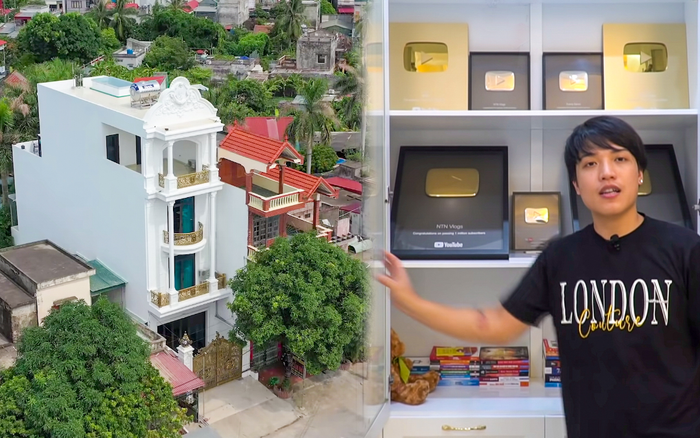 YouTuber NTN khoe khéo biệt phủ 4 tầng trong vlog mới, gây choáng ngợp với phong cách 'hoàng gia' Ảnh 2