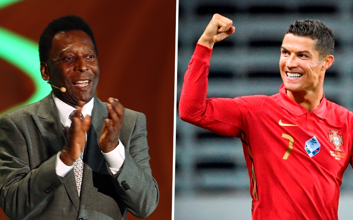 'Vua bóng đá' Pele chúc mừng kỷ lục mới của Cristiano Ronaldo Ảnh 2